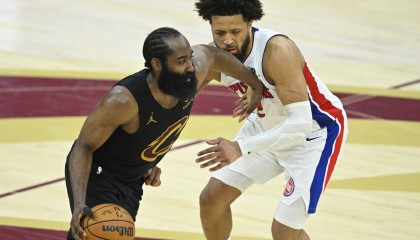 世界杯直播平台官网-骑媒：米切尔缺阵/阿伦伤退/哈登低迷仍赢活塞 季后赛将横扫他们